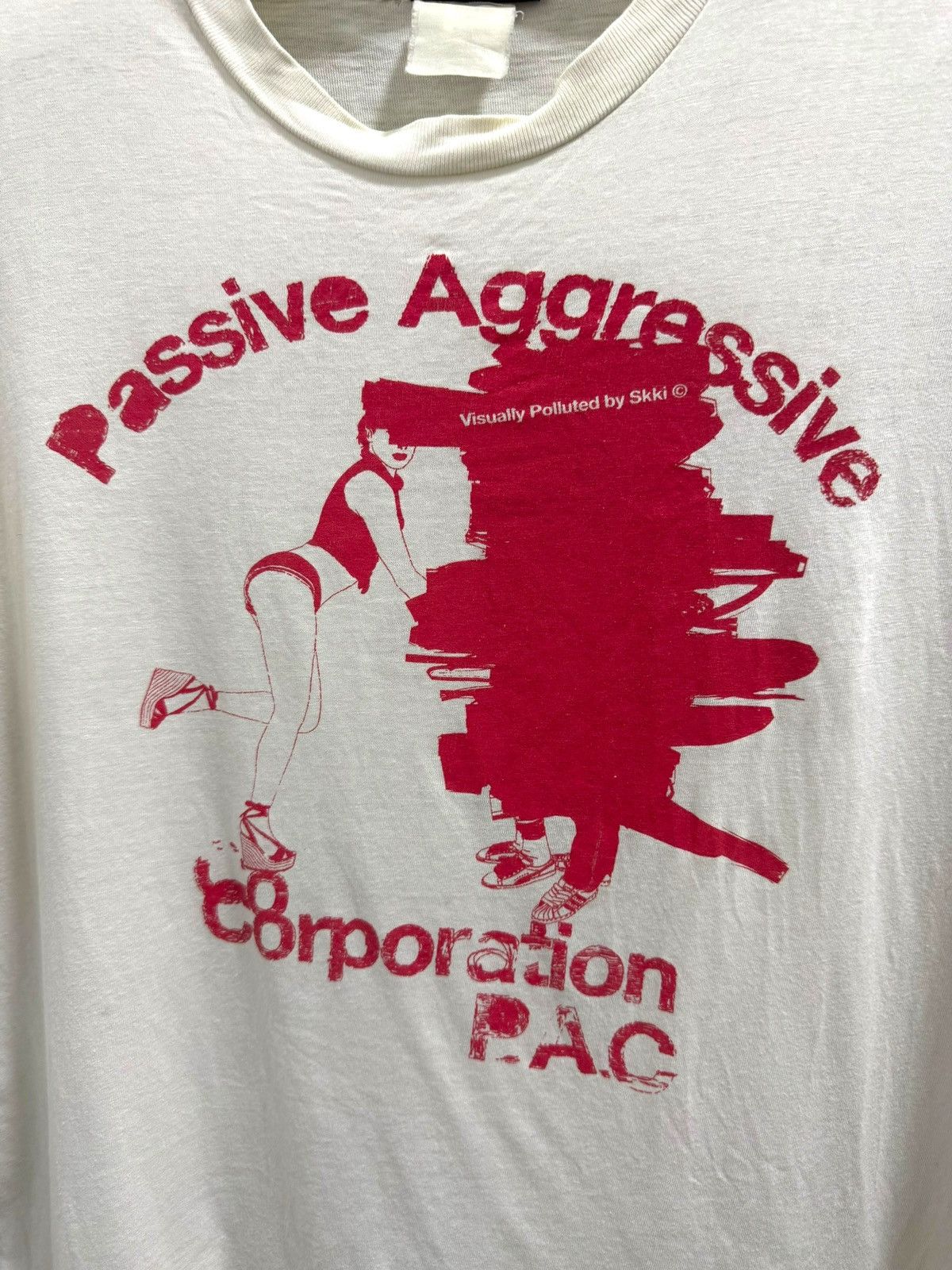 Band Tees POSTMODERN ART BY SKKI VISUALLY POLLUTION SHIRT Size US S / EU 44-46 / 1 - 4 Thumbnail