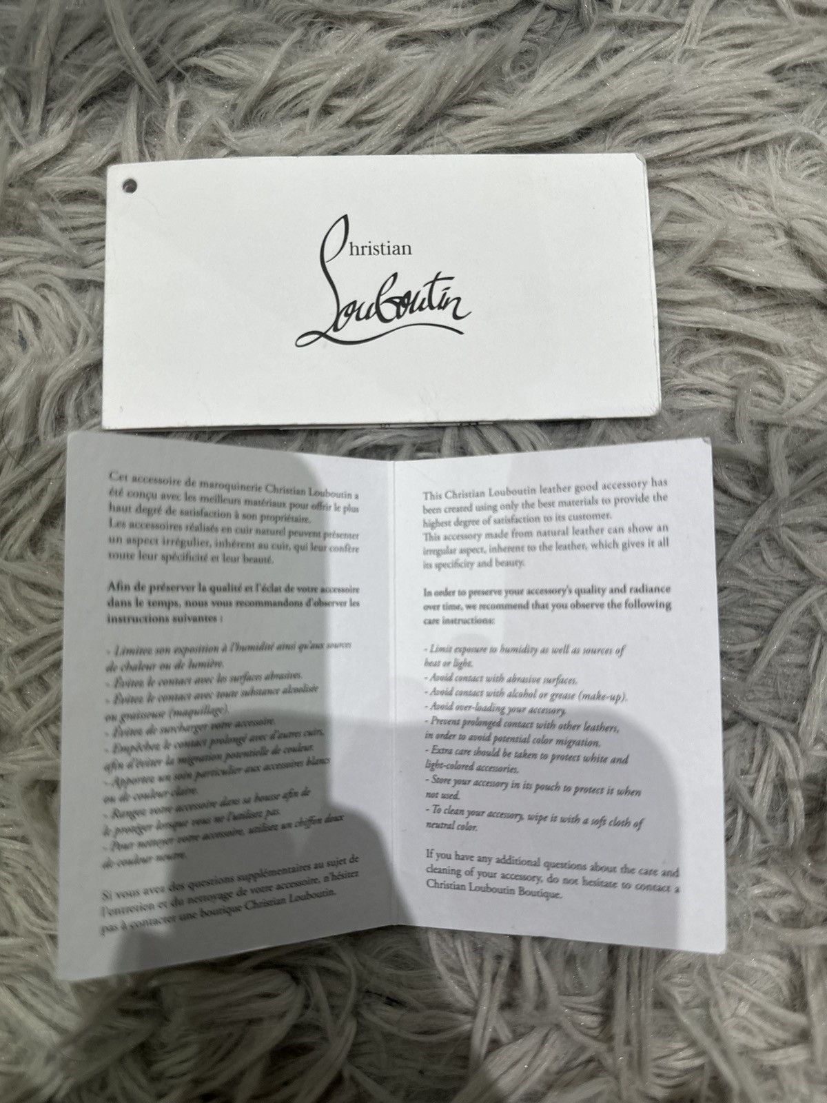 Christian Louboutin CHRISTIAN LOUBOUTIN Cabarock Leather Tote Bag Size ONE SIZE - 8 Thumbnail