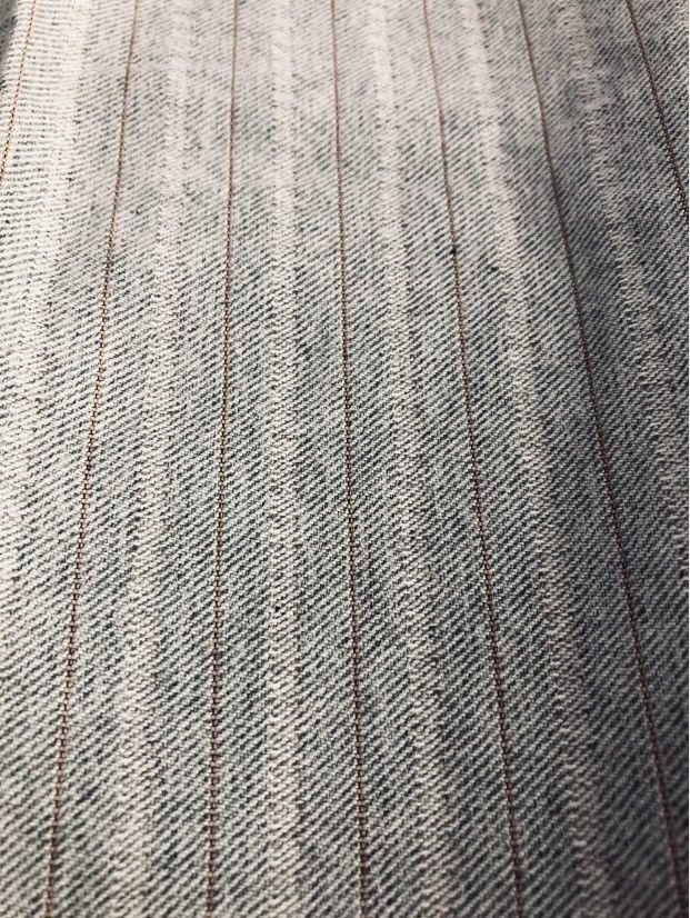 Ann Demeulemeester Ann Demeulemeester 🇵🇹 grey striped pants M NEW Size US 34 / EU 50 - 6 Thumbnail