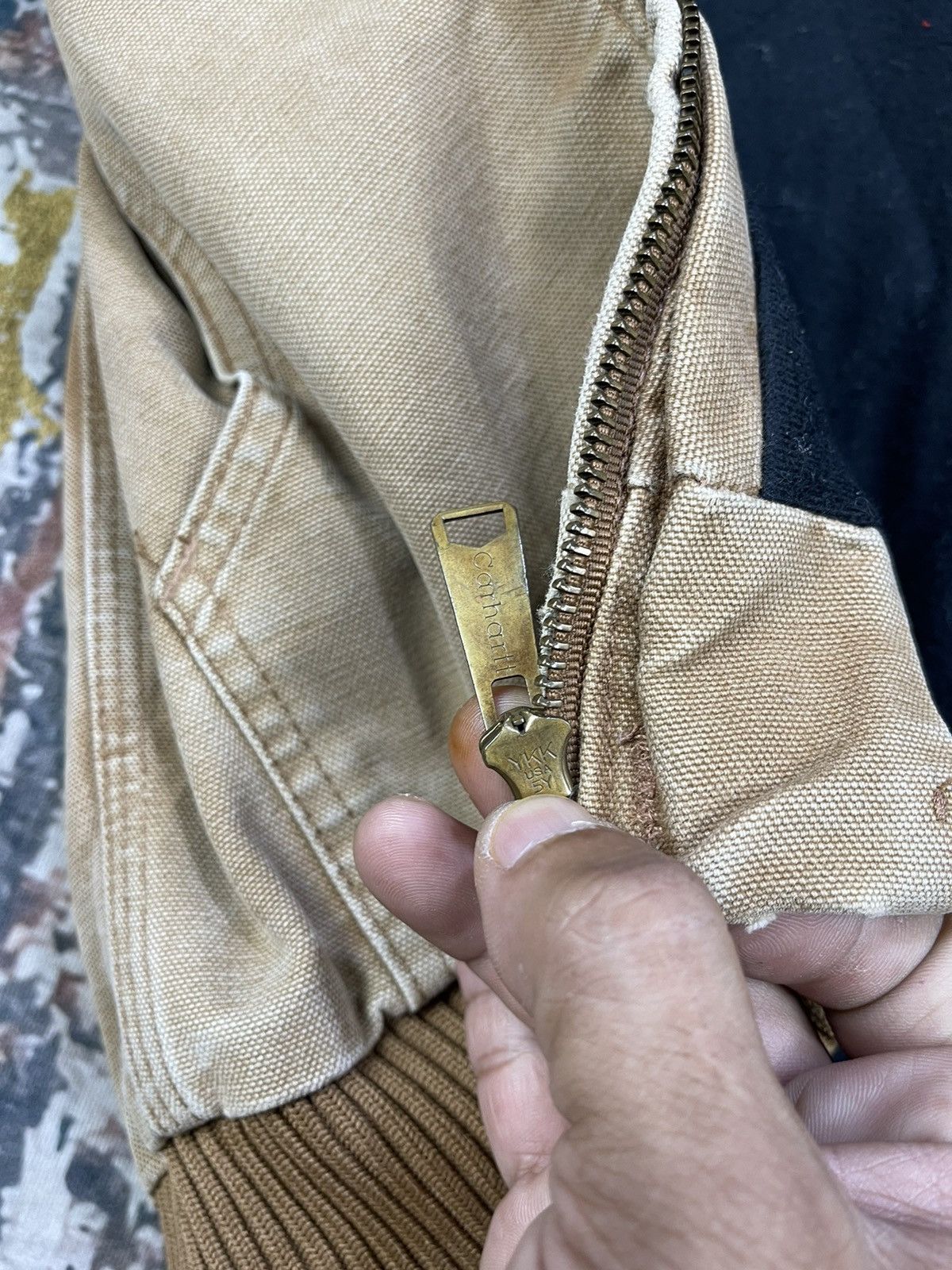 Carhartt Vtg Carhartt YYJ130 BRN Insulated Hooded Jackets Size S / US 4 / IT 40 - 13 Thumbnail