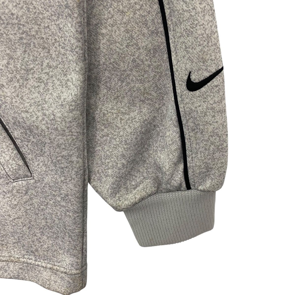 Vintage Vintage Nike Full Zip Sweater Small Logo Printed Gray Size L Size US L / EU 52-54 / 3 - 5 Thumbnail