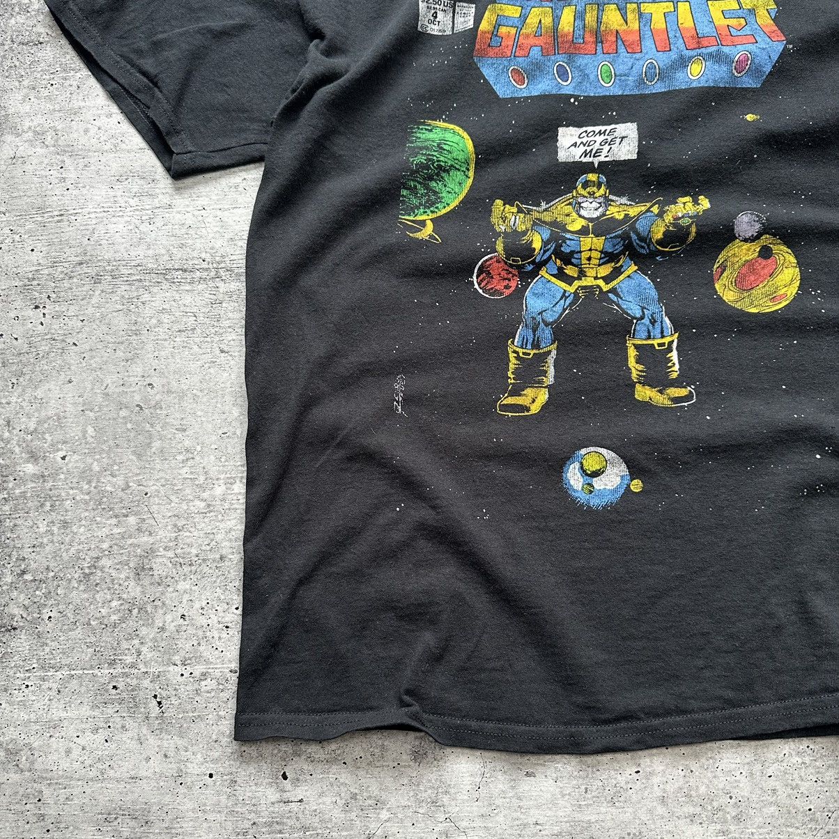 Vintage Marvel Comics Homme Infinity Gauntlet T-Shirt Size US L / EU 52-54 / 3 - 5 Thumbnail