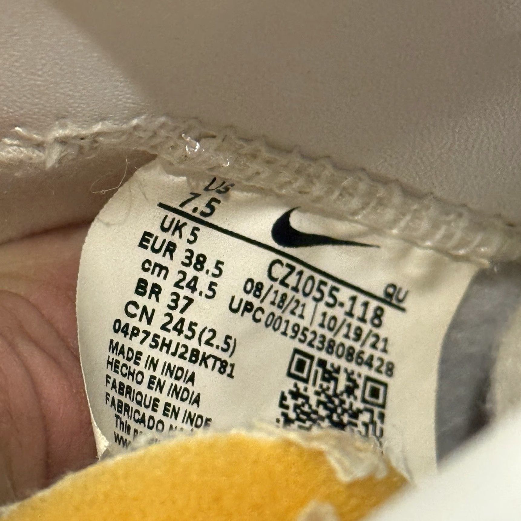 Nike Nike Blazer Mid 77 CZ1055-118 White Casual Shoes Sneakers Women Size 7.5 Size M / US 6-8 / IT 42-44 - 7 Thumbnail