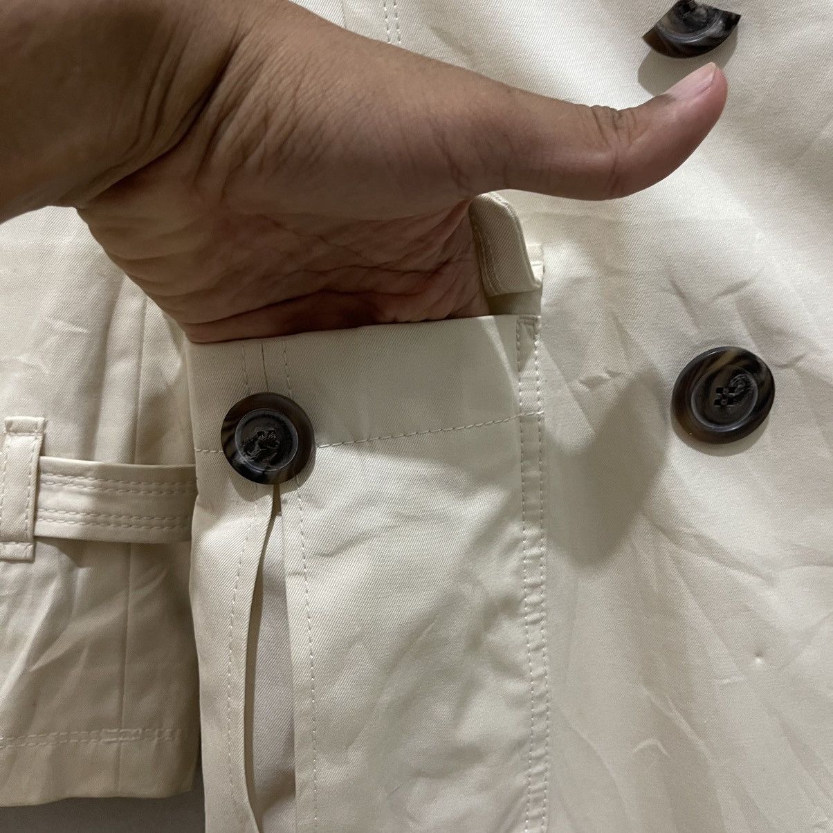 Burberry × Burberry Prorsum × Designer Burberry Blue Label Trench Coat Size S / US 4 / IT 40 - 14 Thumbnail