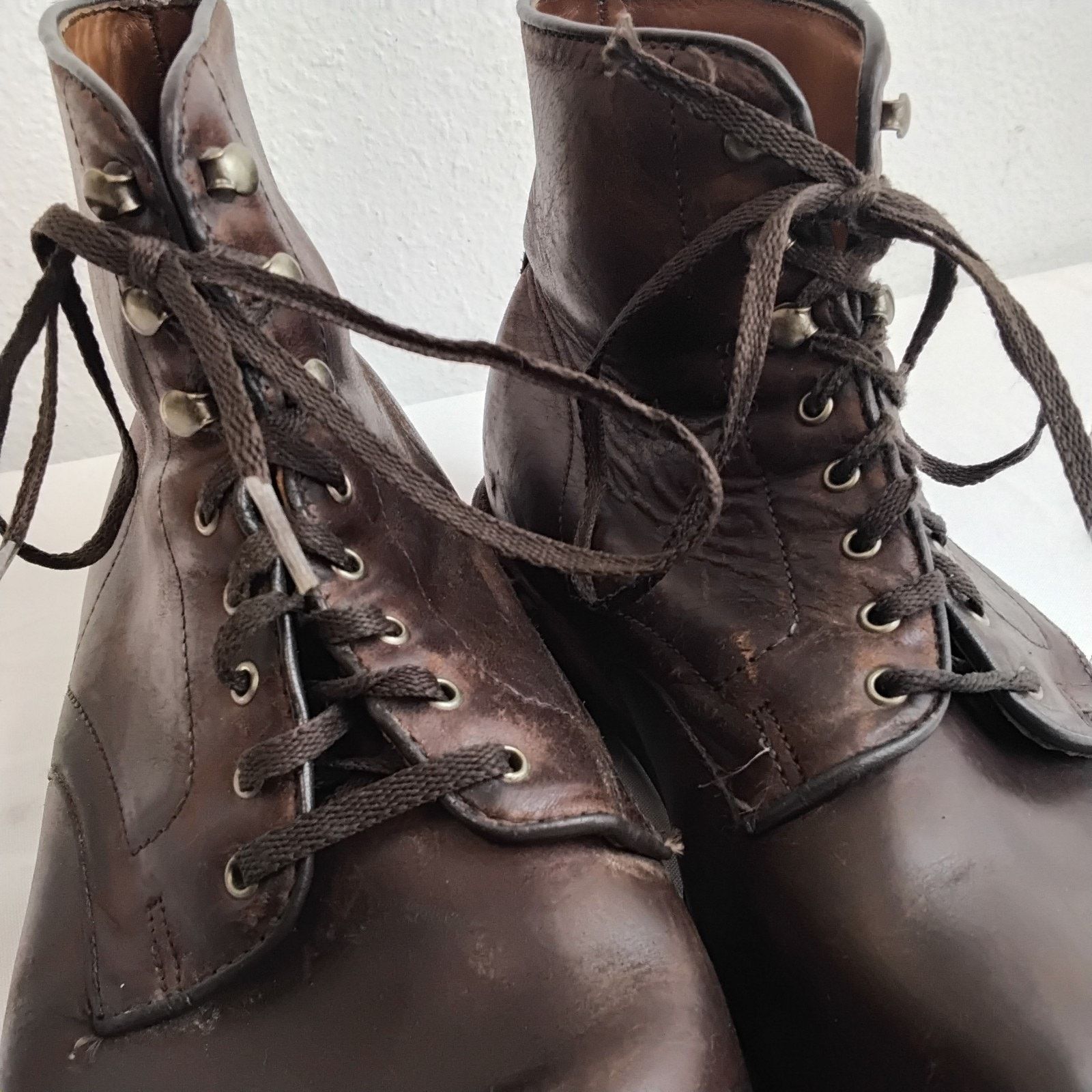 Allen Edmonds Allen Edmonds Higgins Mill Boot Men's 11.5 Brown Leather Size US 11.5 / EU 44-45 - 7 Thumbnail