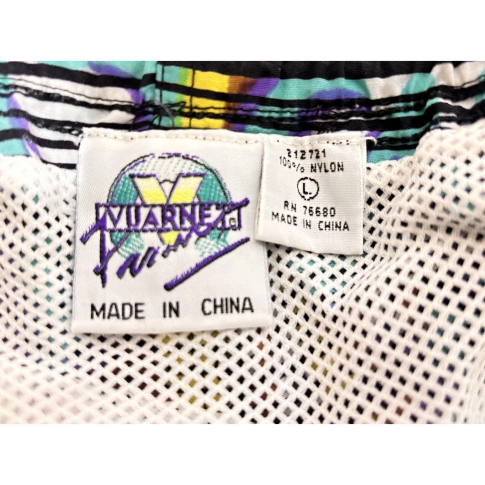 Vuarnet Vintage Vaurnet France Swim Trunks Shorts 1980s Pattern L Size US 34 / EU 50 - 5 Thumbnail