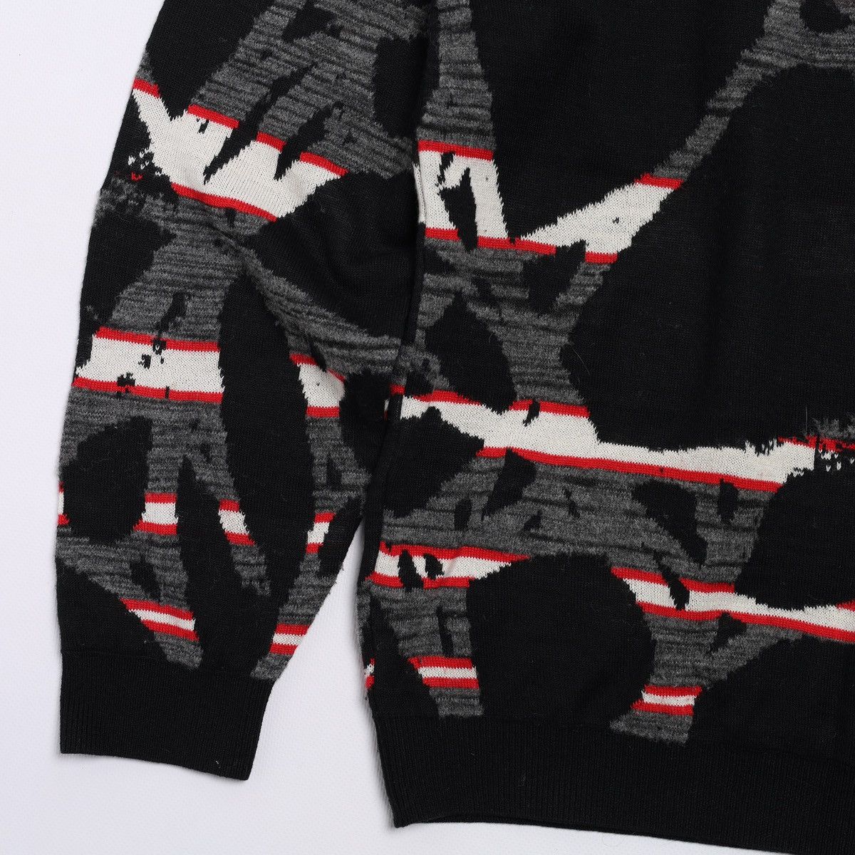 Carlo Colucci Carlo Colucci Sweater Multicolor Coogi Black Printed Size US M / EU 48-50 / 2 - 4 Thumbnail