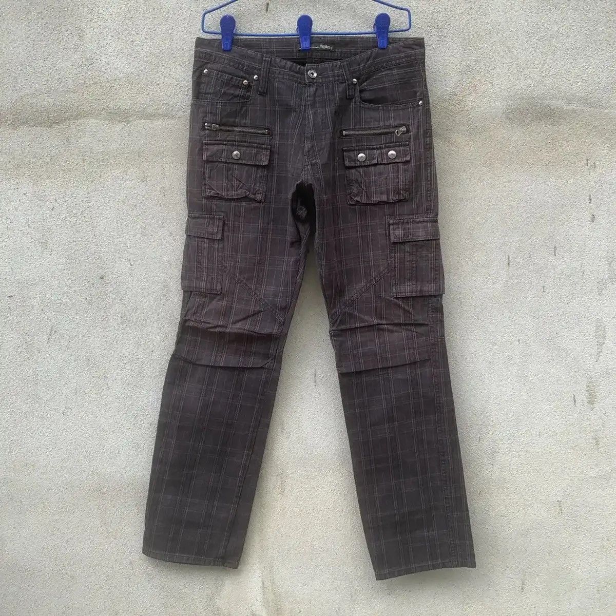 Japanese Brand STEALS ‼️JAPANESE BRAND MOSSIMO CARGO NOVA CHECK MULTIPOCKET Size US 32 / EU 48 - 3 Thumbnail