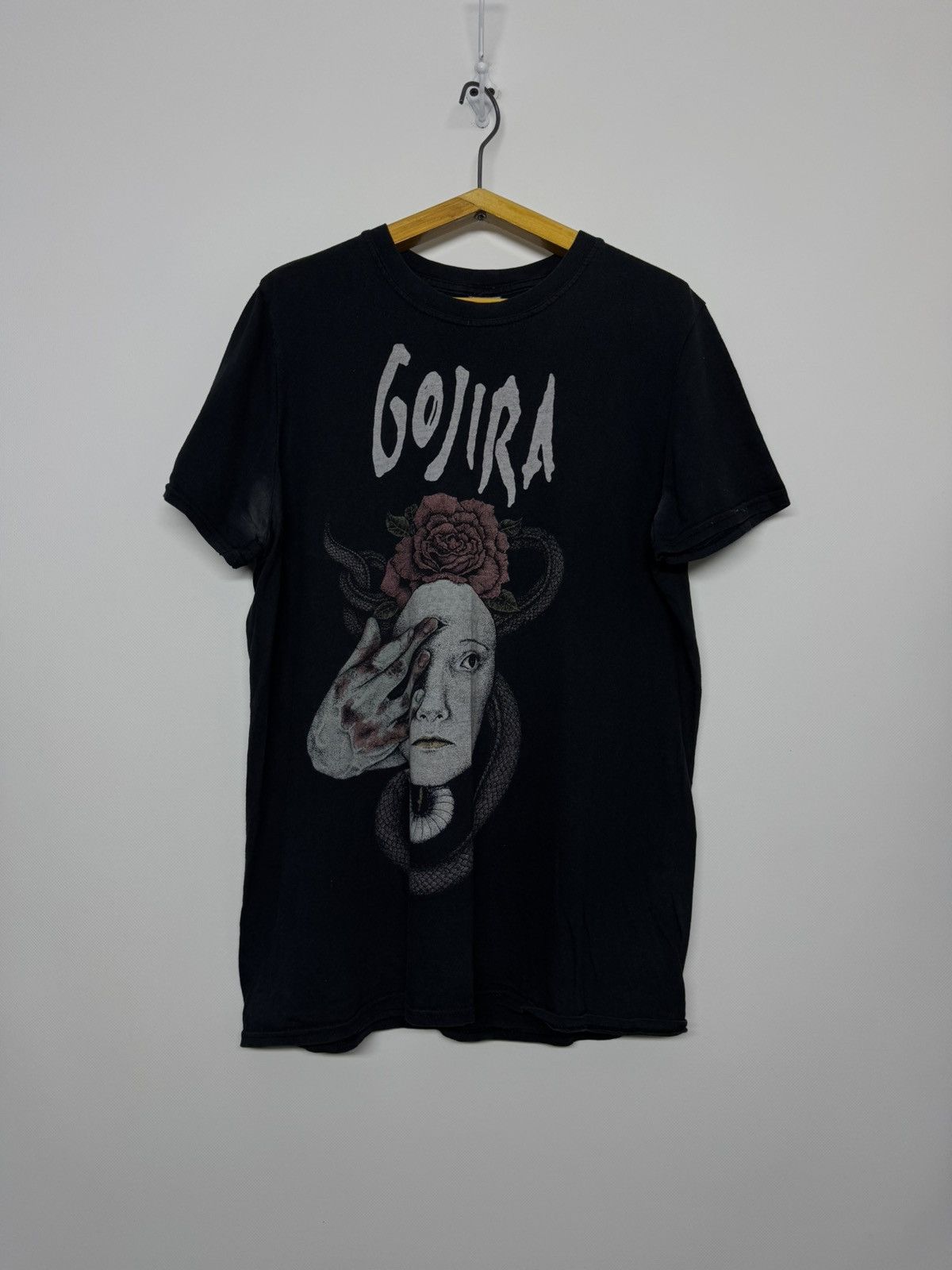 Gildan Vintage Gojira Shirt Metal Band Tee Mastodon Meshuggah Opeth Size US M / EU 48-50 / 2 - 3 Thumbnail