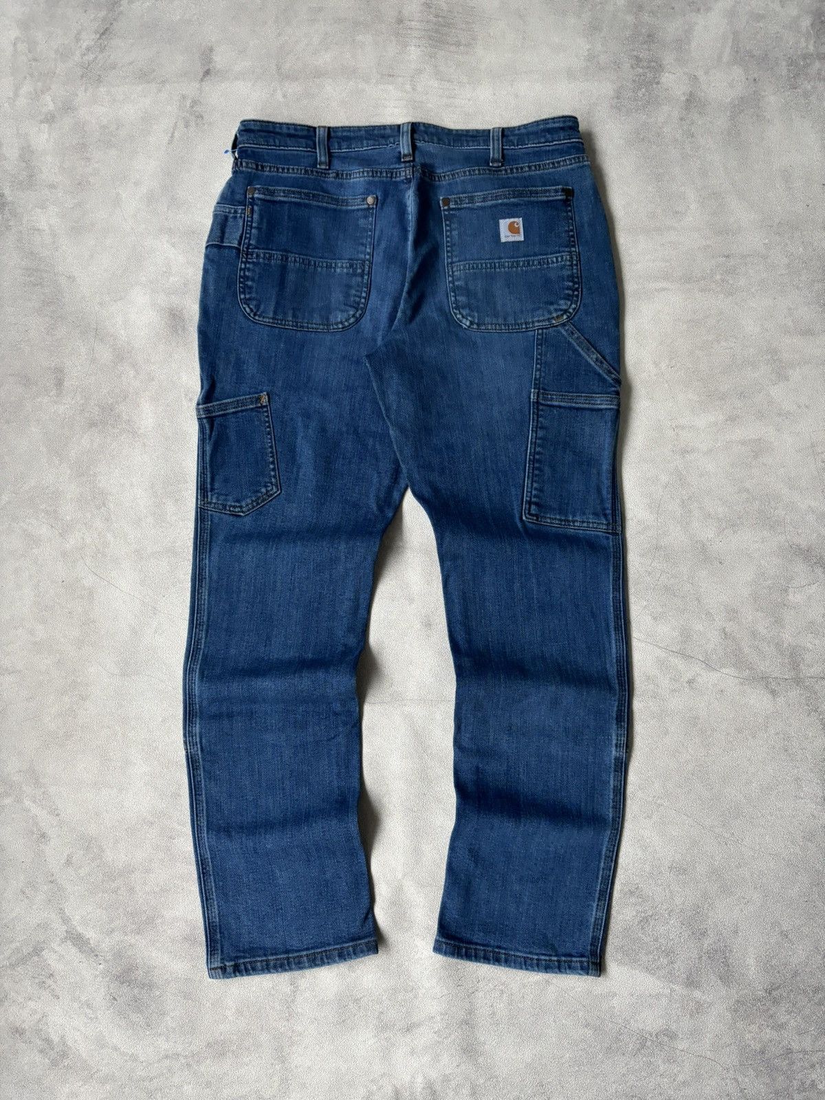 Carhartt carhartt double knee jeans size 33 relaxed fit Size US 33 - 1 Thumbnail