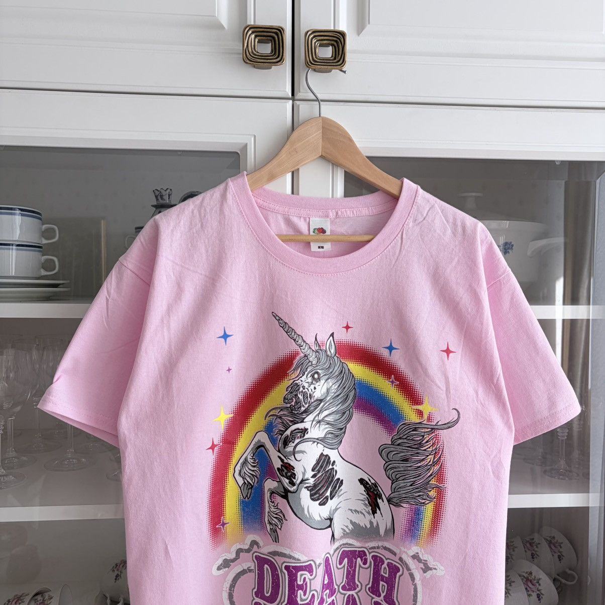 Band Tees T-shirt Unicorn - Death metal Size US L / EU 52-54 / 3 - 2 Thumbnail