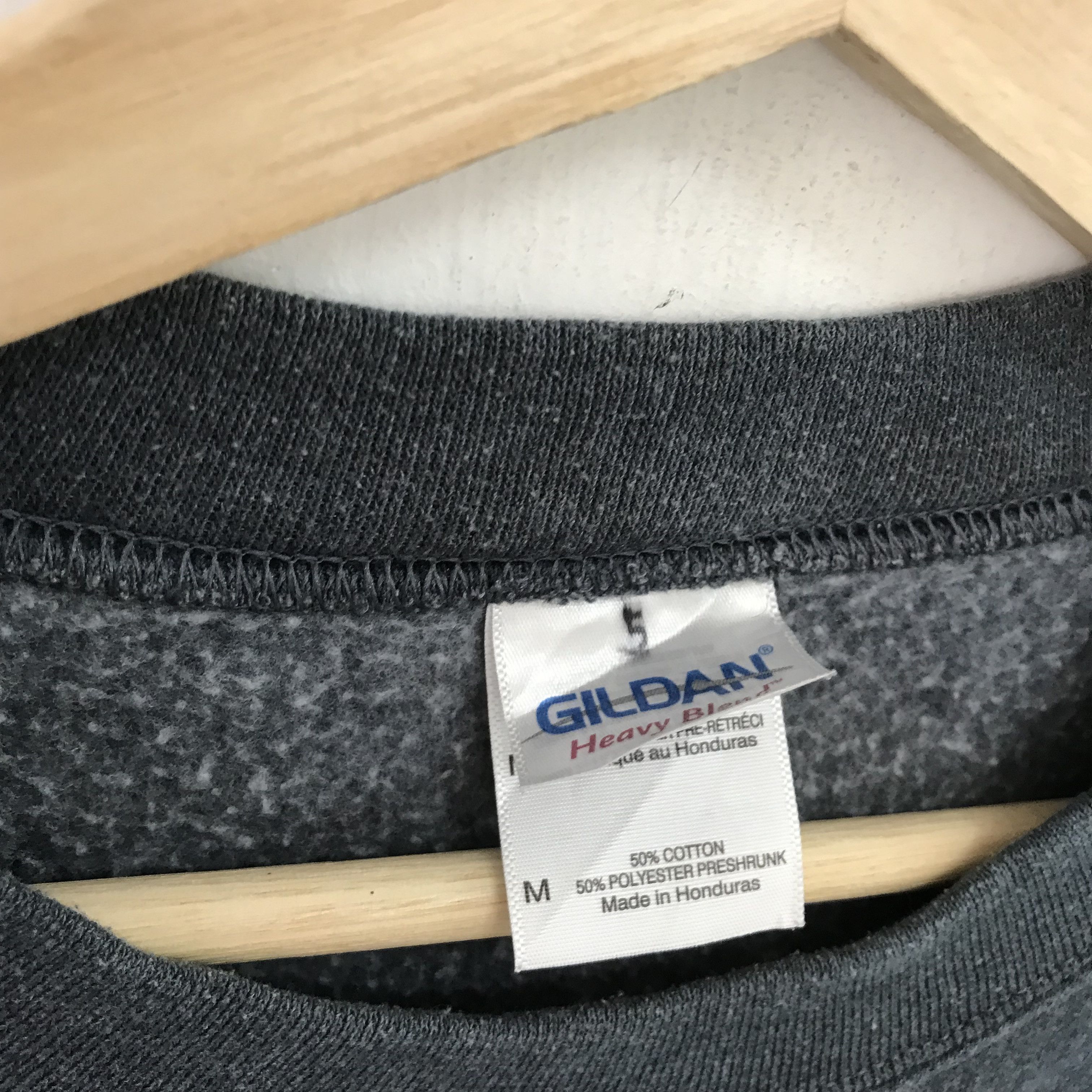 Vintage vintage black sweatshirt - 352 Size US M / EU 48-50 / 2 - 9 Thumbnail
