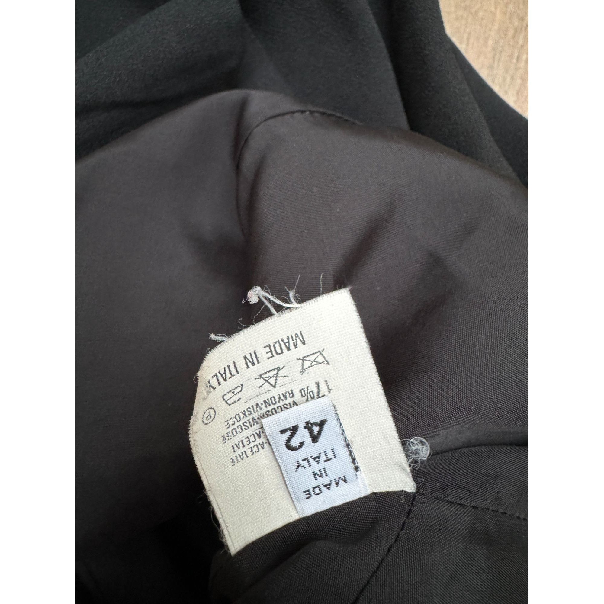 Maison Margiela Fall/Winter 1995 Black Acetate Top Size S / US 4 / IT 40 - 6 Thumbnail