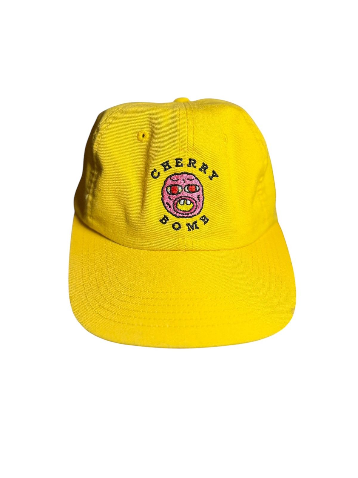 Golf Wang Golf Wang Cherry Bomb Hat Yellow Tyler The Creator Cap Size ONE SIZE - 2 Thumbnail