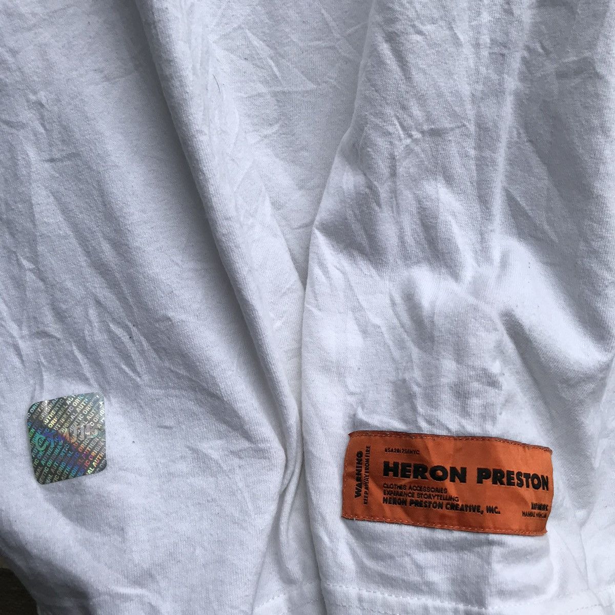 Heron Preston HERON PRESTON ss19 graphic tee Size US L / EU 52-54 / 3 - 5 Thumbnail