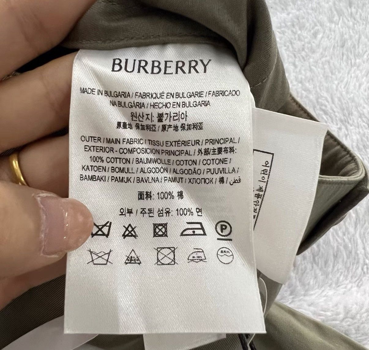 Burberry Burberry Solid Color Buckle Trousers J41 Size US 30 / EU 46 - 5 Thumbnail