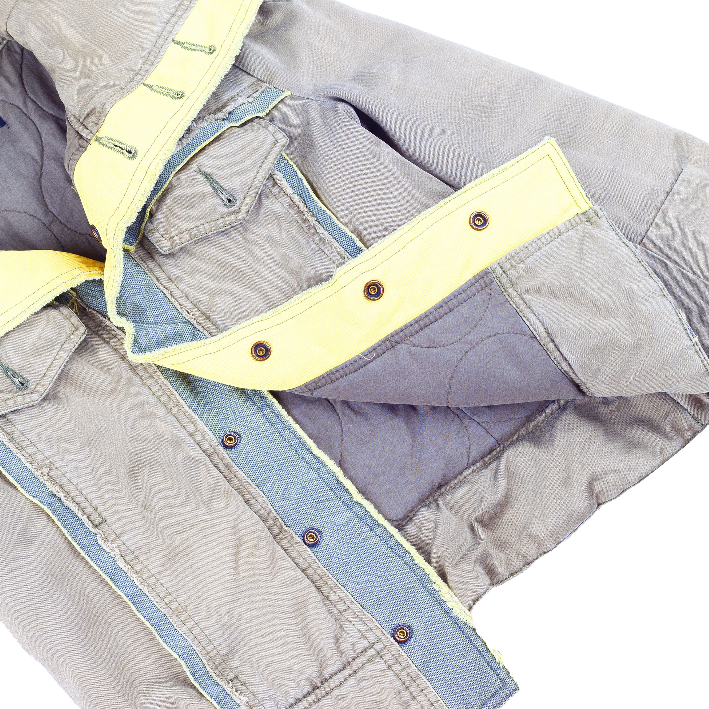 Diesel × Diesel Black Gold Diesel Vintage Olive Green Jacket (S) Size S / US 4 / IT 40 - 3 Thumbnail