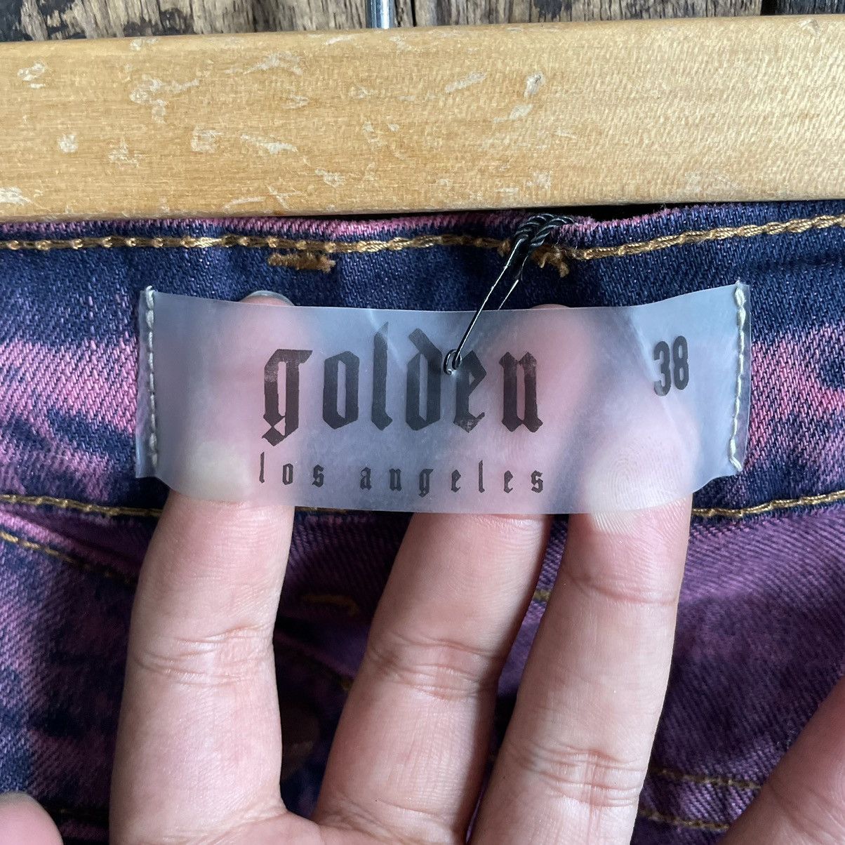 Golden Denim The Stacked - Robin Golden Denim jeans Size US 38 / EU 54 - 4 Thumbnail