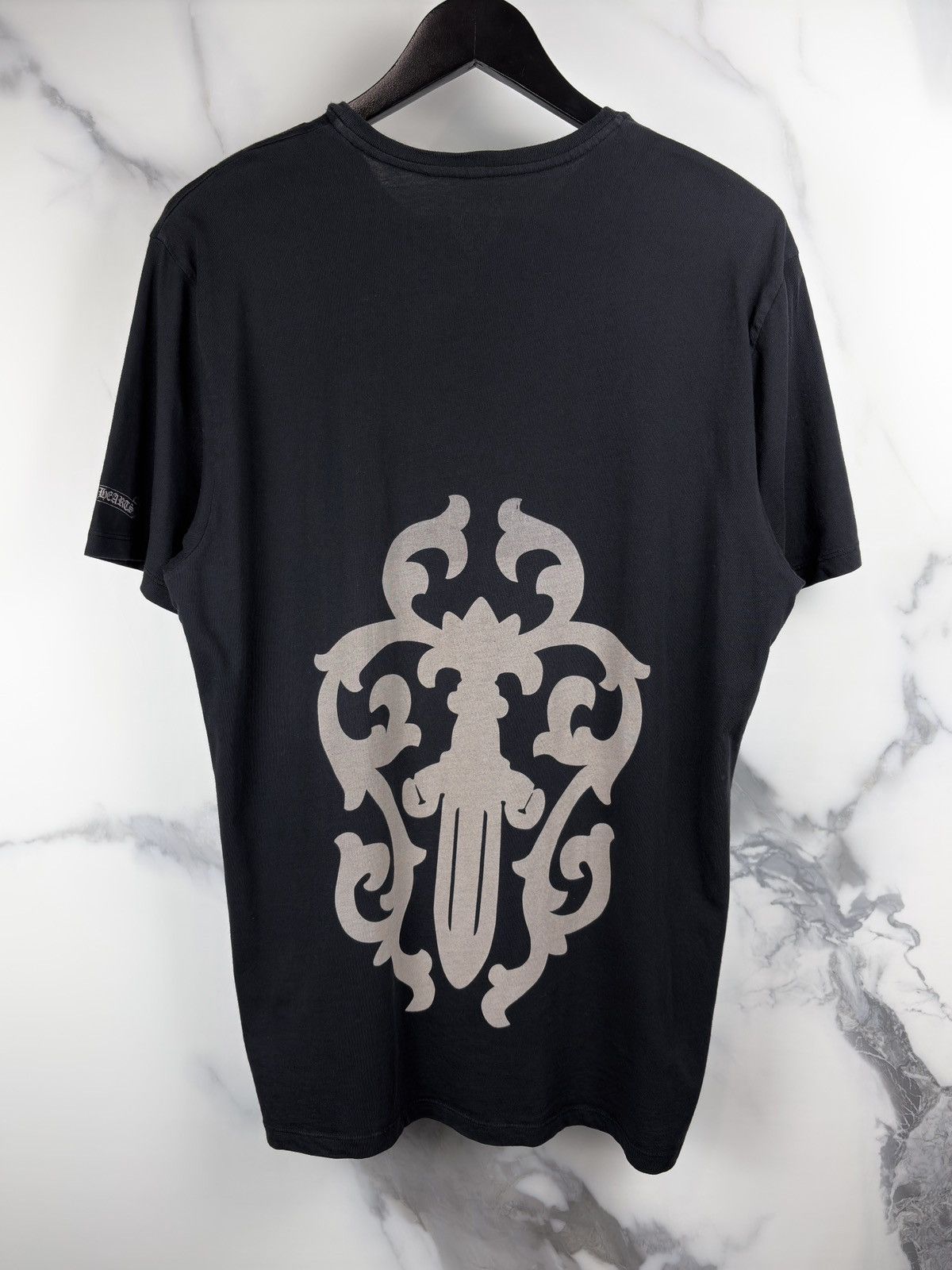Chrome Hearts Chrome Hearts Vintage Vine Dagger T Bar Logo Tshirt Size US L / EU 52-54 / 3 - 1 Thumbnail