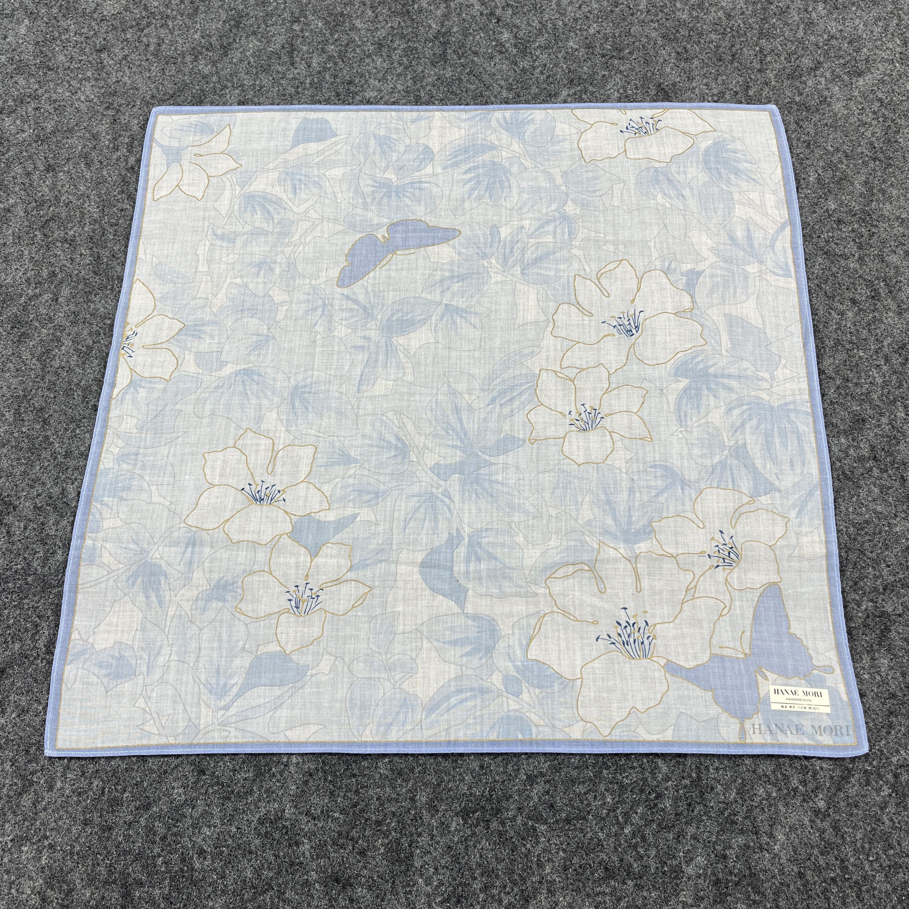 Hanae Mori × Japanese Brand Hanae Mori Bandana / Handkerchief / Neckerchief B324 Size ONE SIZE - 4 Thumbnail