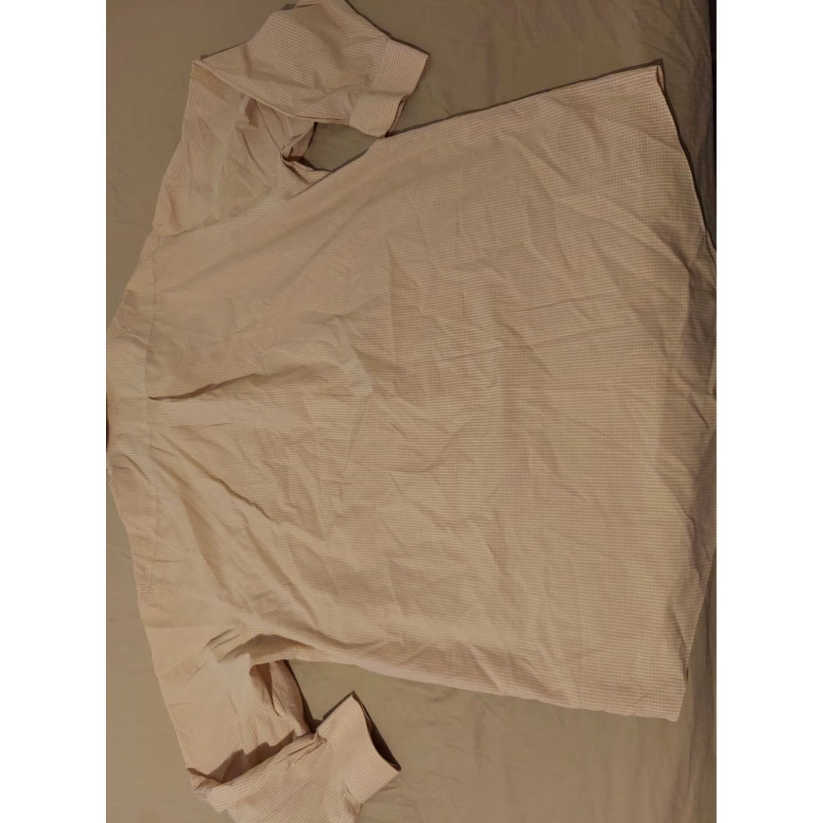 Brooks Brothers Mens Brooks Brothers Dress Shirt 18 34 Yellow Button Cotton Size 48R - 5 Thumbnail