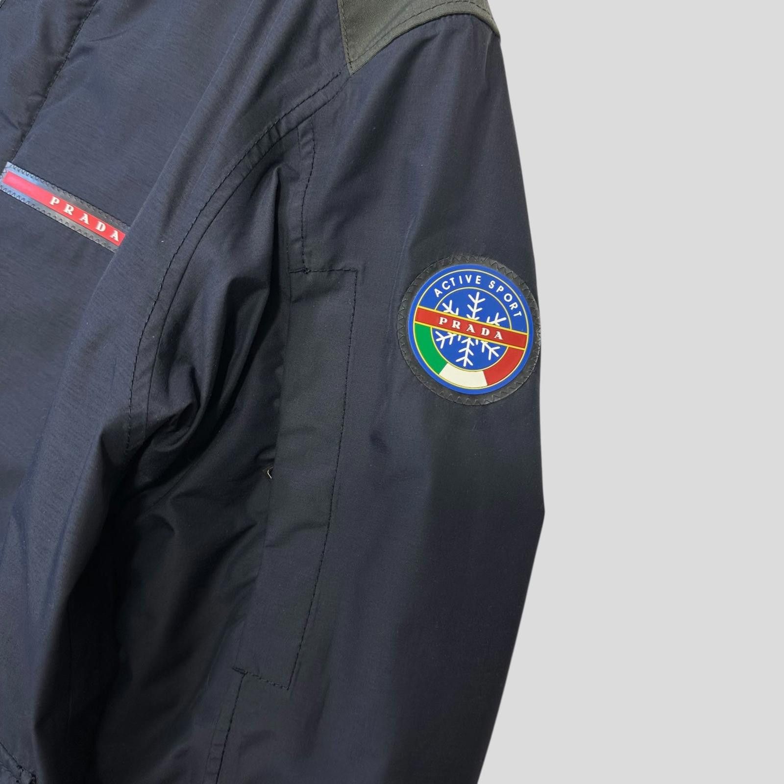 Prada Sport 00's Active Goretex Logo Padded Ski Jacket 54 L