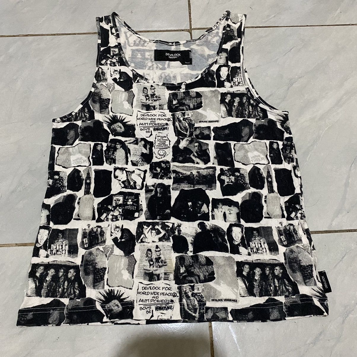 Devilock × Japanese Brand Devilock “Vengeance” Summer Collection 2003 Tanktop Size S / US 4 / IT 40 - 3 Thumbnail