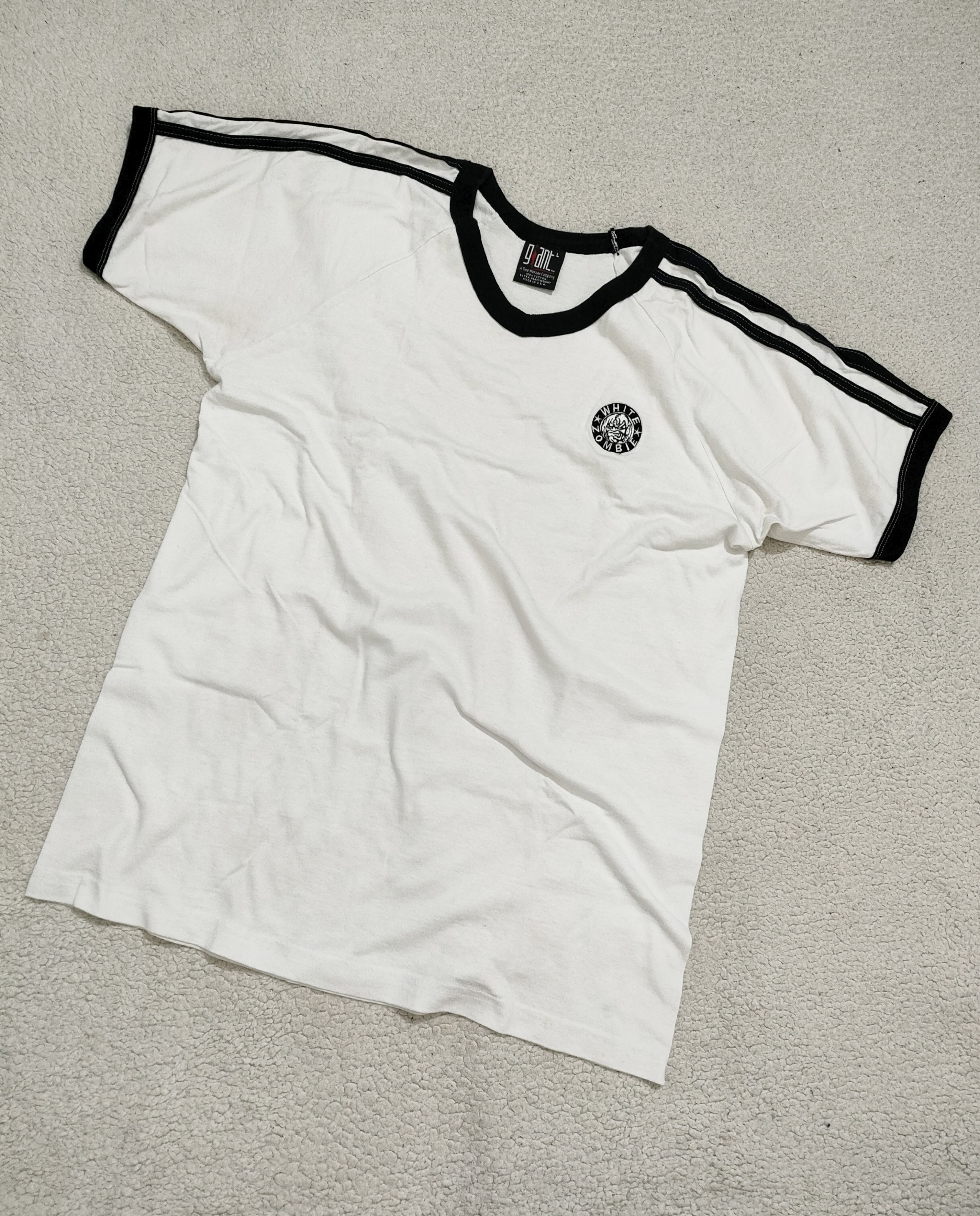 90s Vintage WHITE ZOMBIE Soccer Jersey Tee