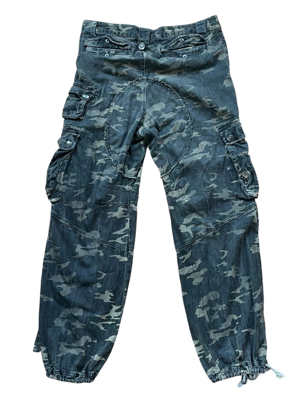 Japanese Brand × Vice Vice Fairy | Dark Camouflage Oversized Pants Size US 44 / EU 60 - 2 Thumbnail