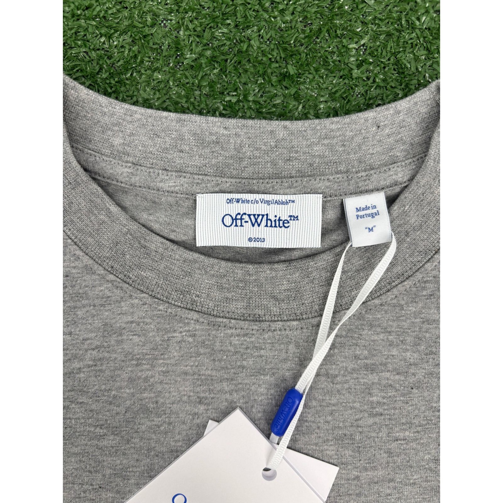 Off-White OFF-WHITE "Paint Splatter Arrows" Grey T-Shirt Size Medium Size US M / EU 48-50 / 2 - 4 Thumbnail