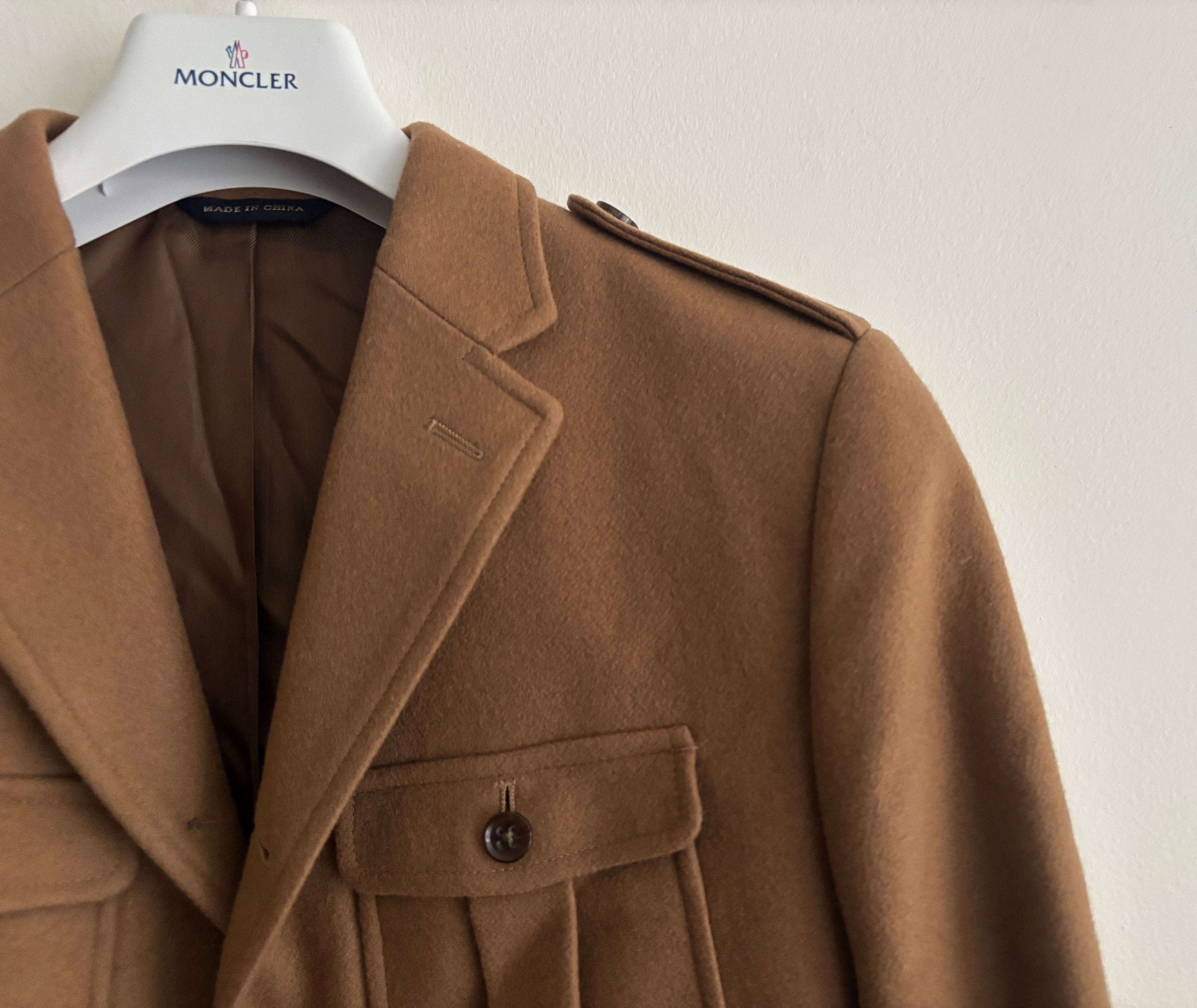 Banana Republic $375 Camel/ Tan Wool Field Jacket/ Sport Coat- Medium Size US M / EU 48-50 / 2 - 4 Thumbnail