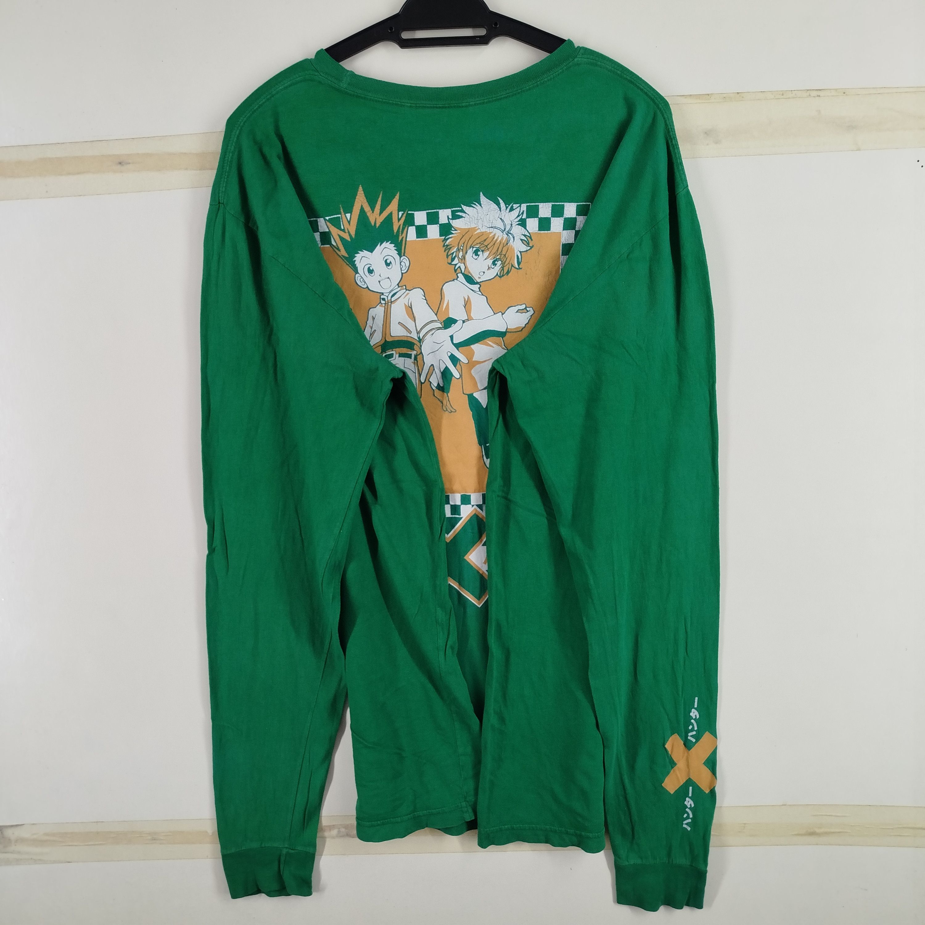 Anime × Vintage Vintage Hunter X Hunter Anime Movie Big Backhit Size US L / EU 52-54 / 3 - 3 Thumbnail