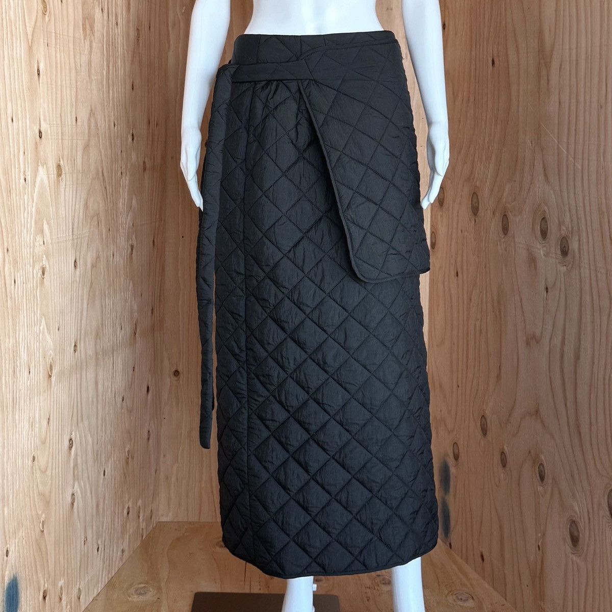 Eckhaus Latta Eckhaus Latta Quilted Wrap Skirt A/W 21, Look 19 Size 26" / US 2 / IT 38 - 4 Thumbnail