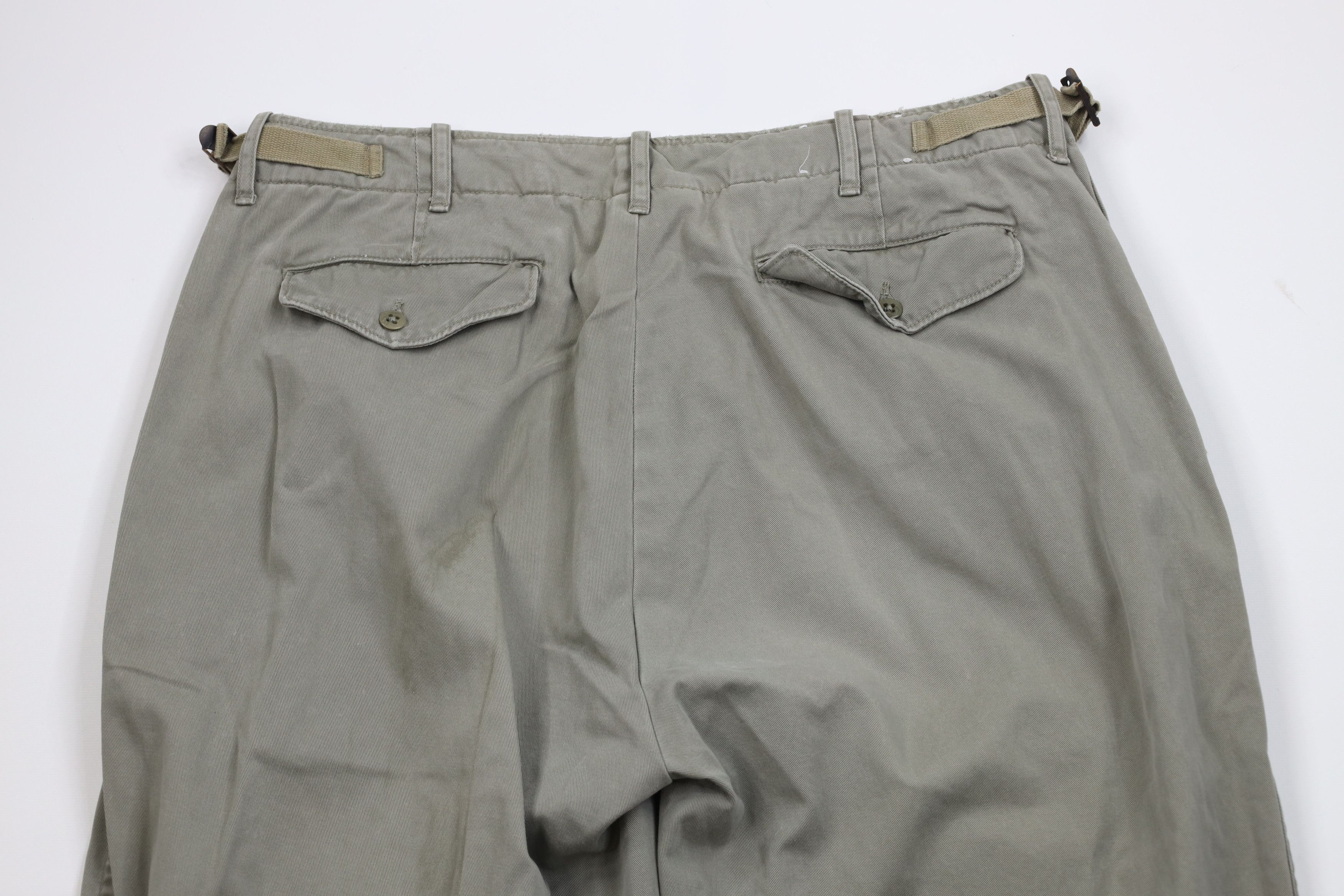 Ralph Lauren Vintage 90s Ralph Lauren Wide Leg Pants Trousers Green Size US 36 / EU 52 - 11 Thumbnail