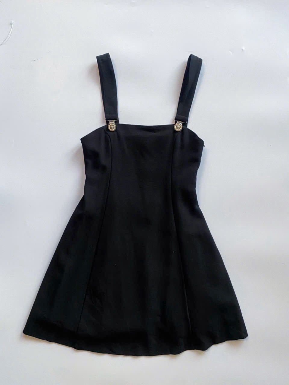 Rare Item / vintage Gianni Versace mini dress w tiger strap