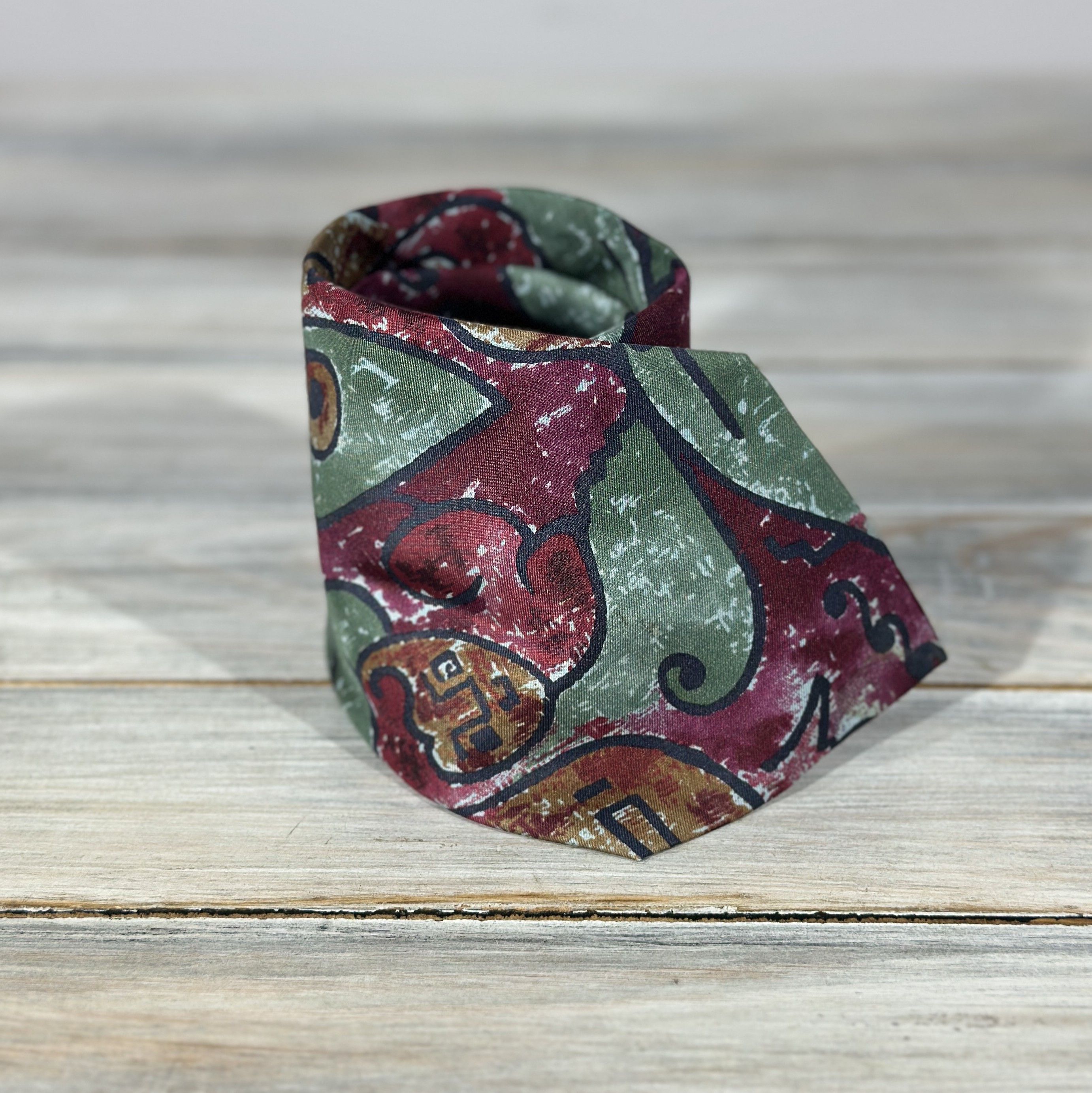 Pierre Cardin PIERRE CARDIN Paris Silk Tie Made In Great Britain Paisley Size ONE SIZE - 19 Thumbnail