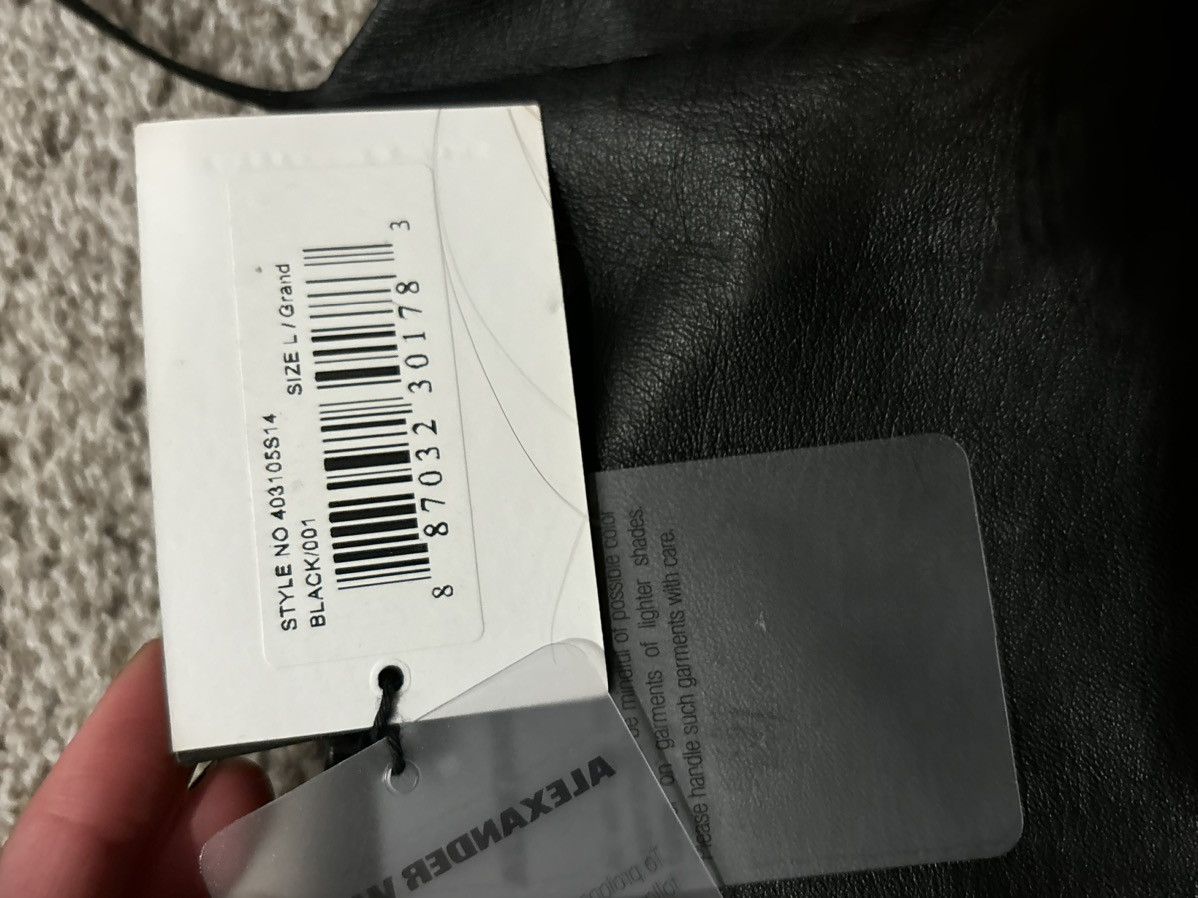 Alexander Wang Black leather alexander wang top Size M / US 6-8 / IT 42-44 - 5 Thumbnail