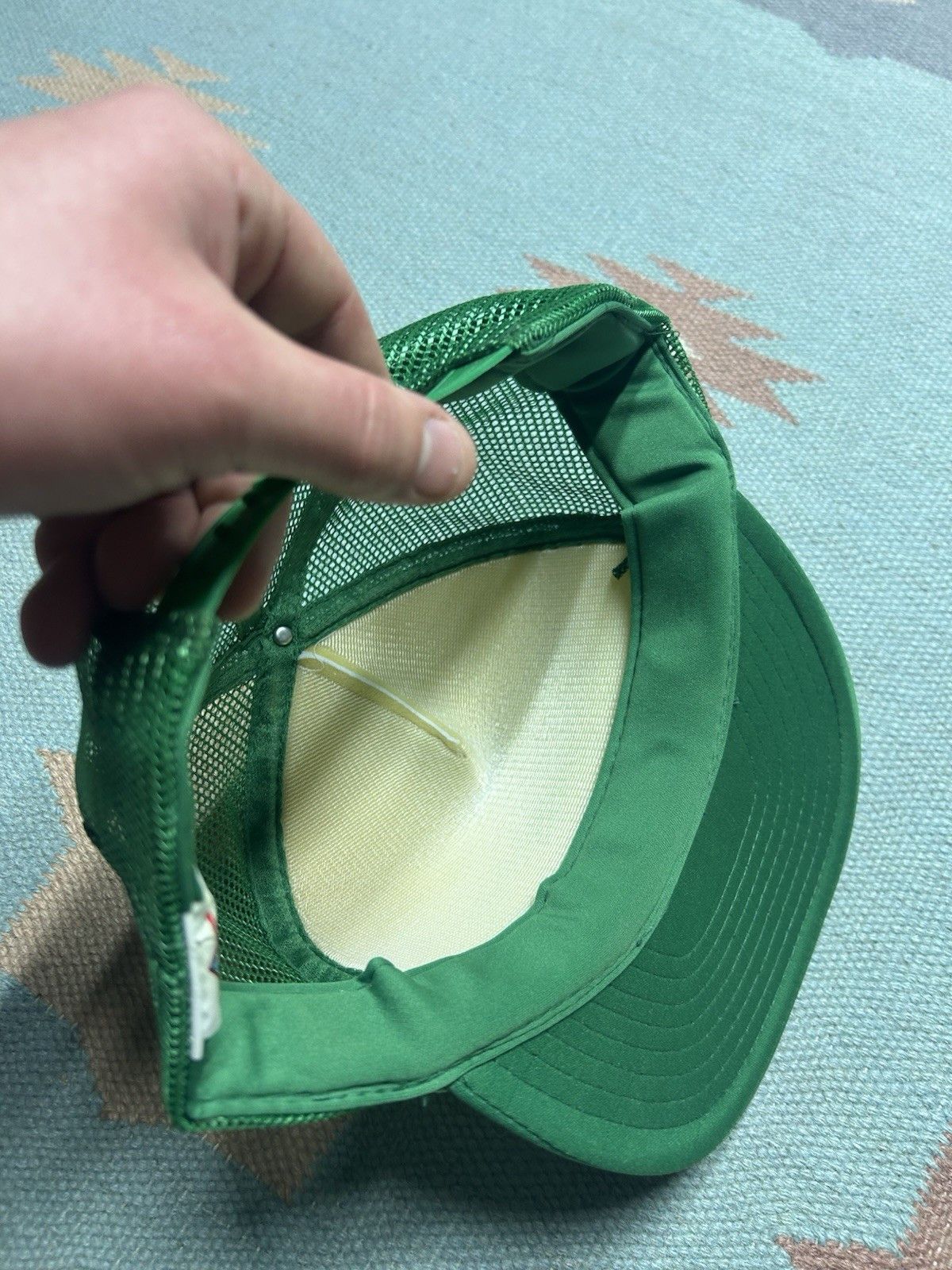 Vintage Vtg trucker hat Fitzgeralds casino hotel Las Vegas st paddys Size ONE SIZE - 6 Thumbnail