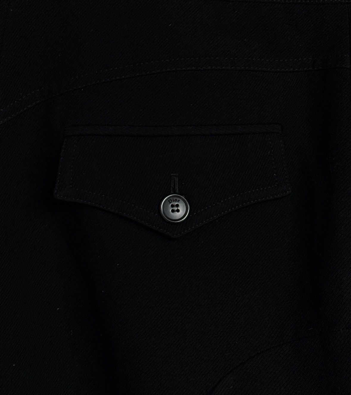 Dior Christian Dior Buttoned Ankle Wool Trousers AW11 Size 27" / US 4 / IT 40 - 6 Thumbnail