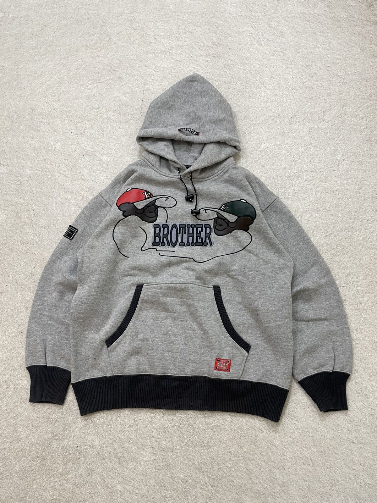 Japanese Brand 2000s Japanese Hooded Embroidered Y2K Ifsix LGB hysteric Size US XXL / EU 58 / 5 - 1 Thumbnail