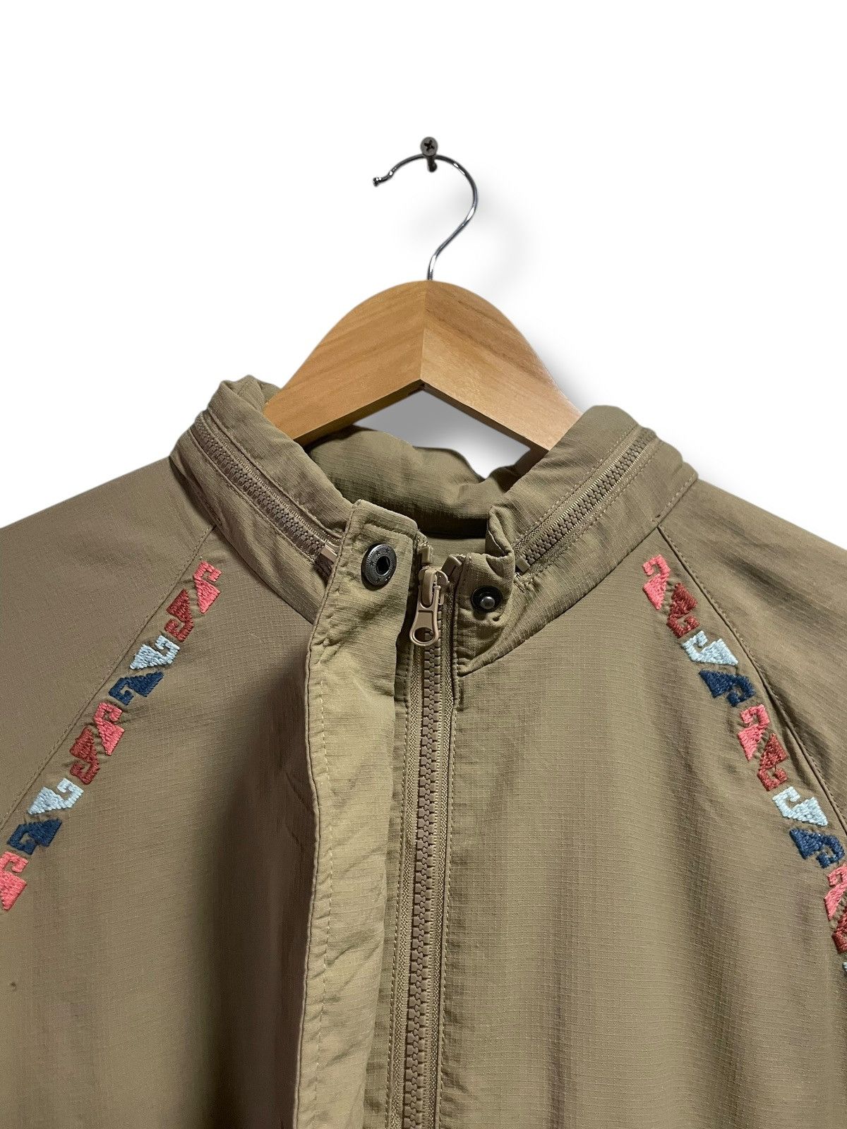 Japanese Brand × Vintage TITI CACA Nylon Long Outer Coat (72) Size ONE SIZE - 5 Thumbnail
