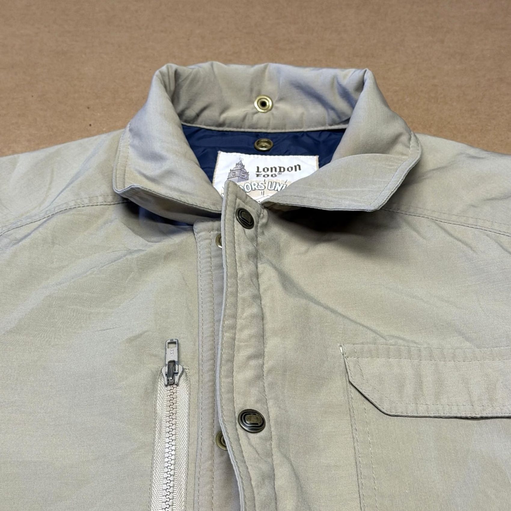 London Fog VINTAGE London Fog Coat Mens 44 Long Beige Rain Mid Length Outdoors Unlimited Coat Size US S / EU 44-46 / 1 - 5 Thumbnail