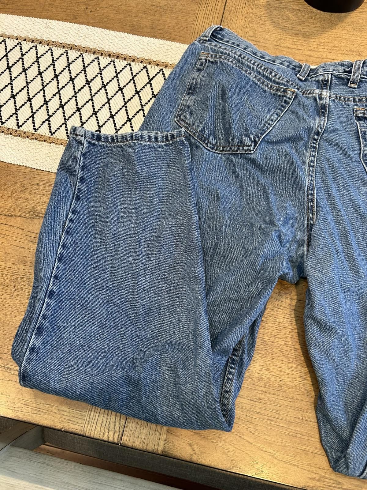 Eddie Bauer Eddie Bauer Classic Blue Denim Jeans Size 40" / US 18 - 6 Thumbnail