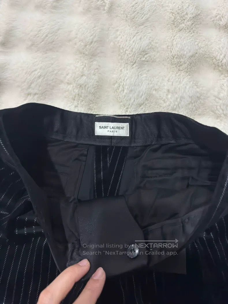 Saint Laurent Paris Saint Laurent Paris Velvet Men's Trousers Size US 34 / EU 50 - 3 Thumbnail