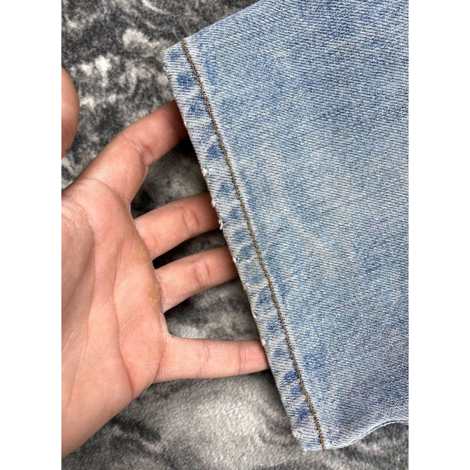 Stone Island VINTAGE Stone Island Denim Jeans 90s Men Size 33 Blue Stone Island Jeans Denim 5-Pocket Men Size US 33 - 4 Thumbnail