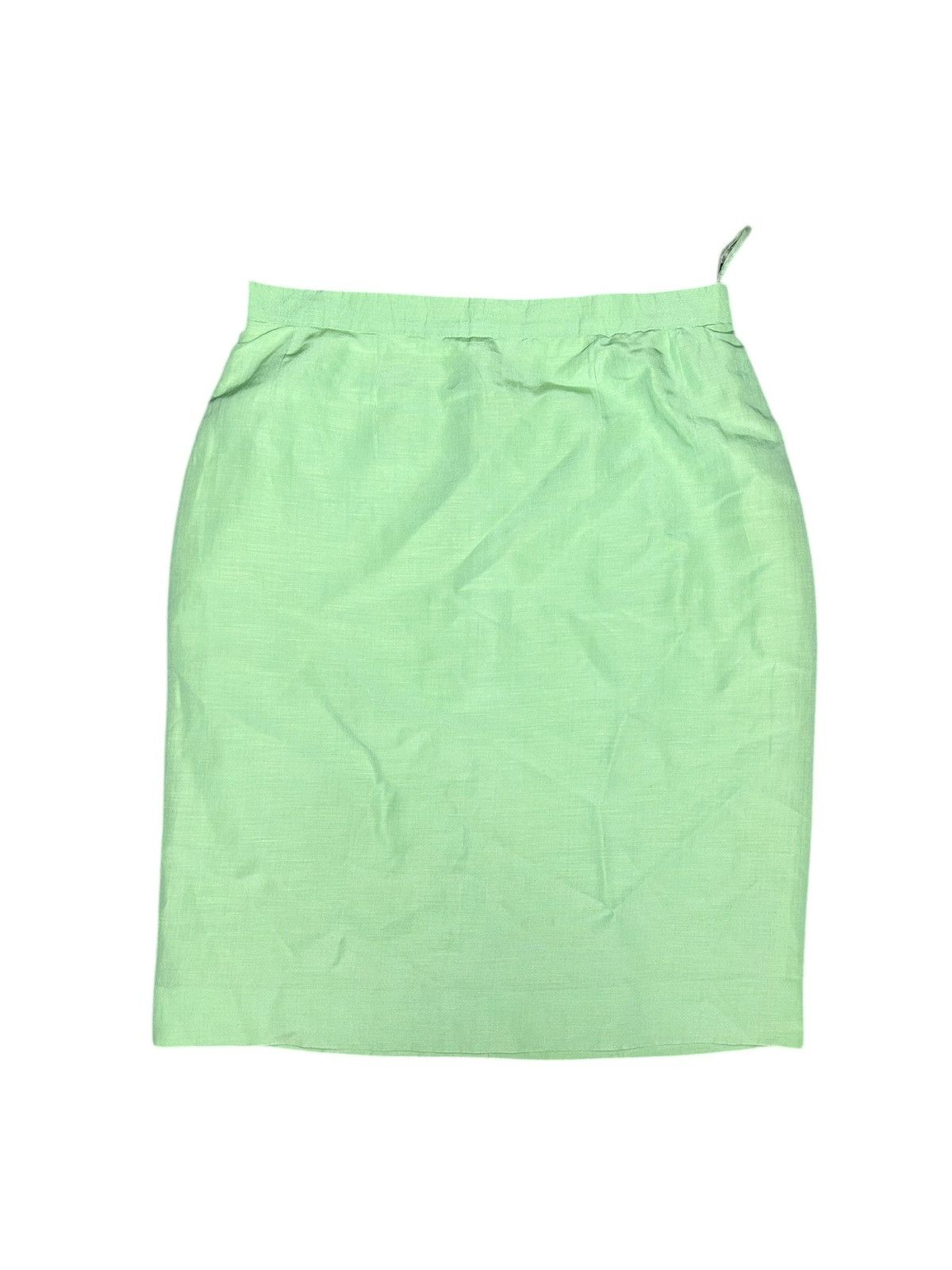 Hermes 90s Silk/Linen Skirt Size 34" / US 12 / IT 48 - 1 Thumbnail