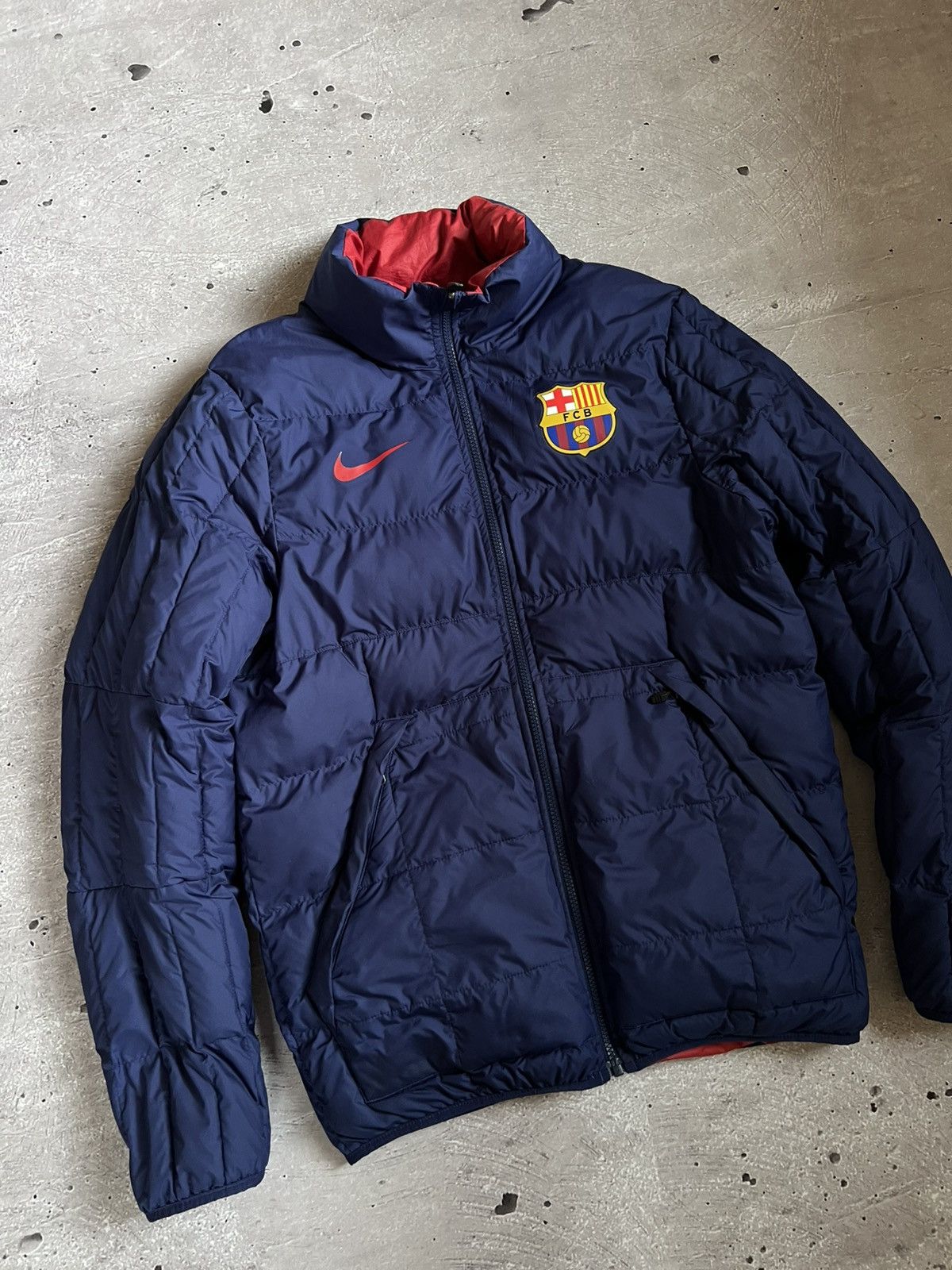 Nike Rare Reversible down jacket Nike Barcelona Size S Size US S / EU 44-46 / 1 - 1 Thumbnail