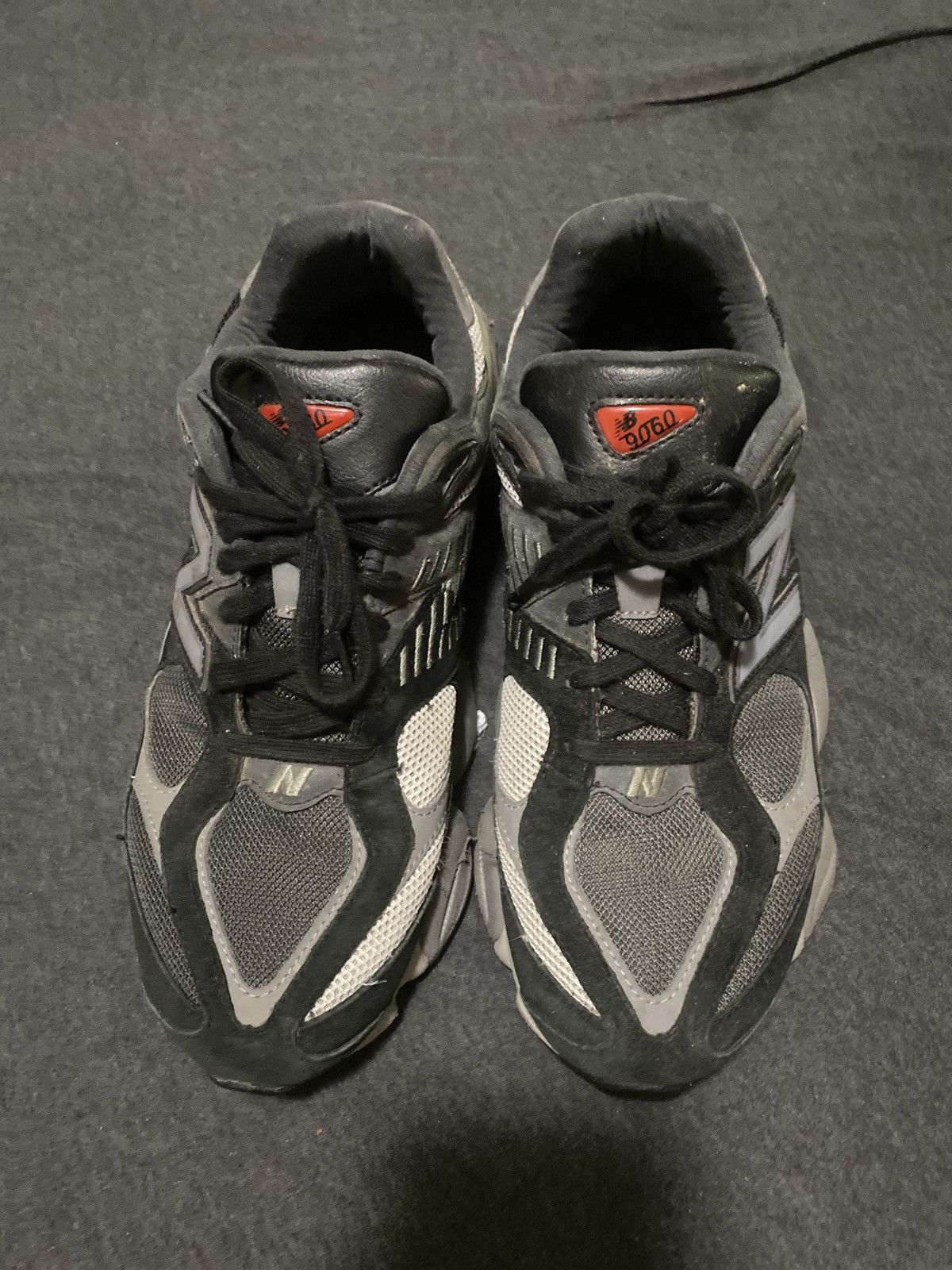 New Balance Black and grey new balance 9060 Size US 12 / EU 45 - 1 Thumbnail
