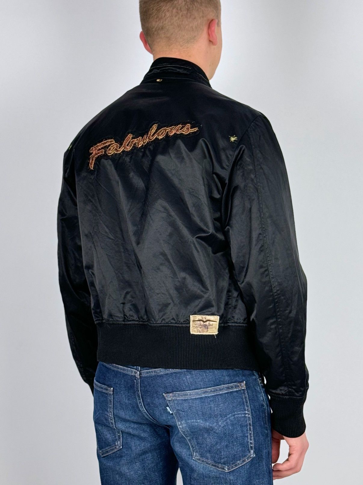 Hugo Boss Hugo Boss Fabulous Reversible Black Bomber Jacket Size US M / EU 48-50 / 2 - 3 Thumbnail