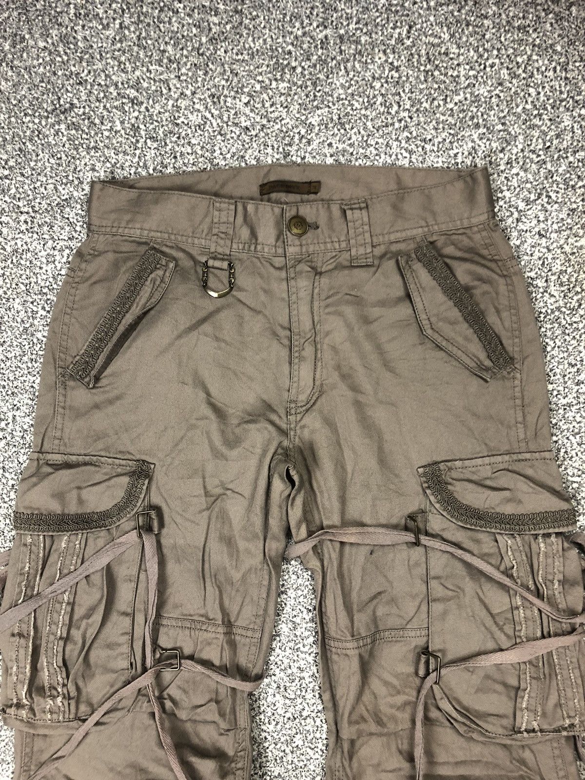 Japanese Brand Vintage Crazy Dack Dive Bondage Cargopants Size 30" / US 8 / IT 44 - 2 Thumbnail